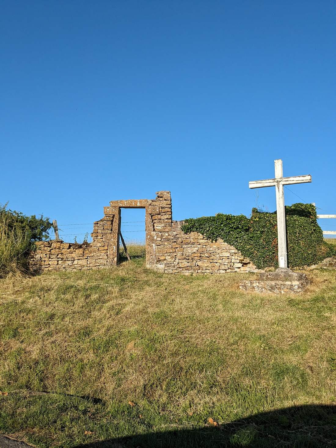 Vue de Marcilly-la-Gueurce