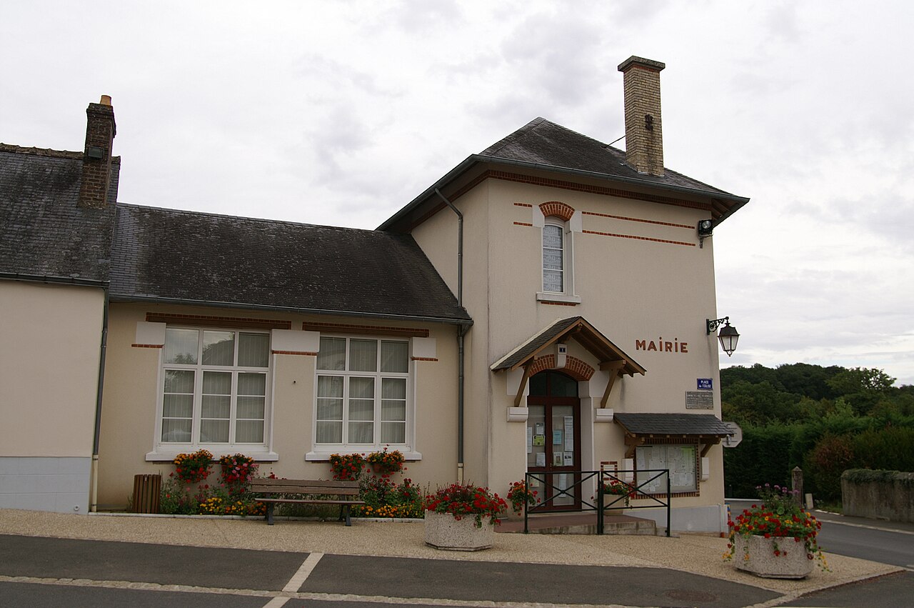 Vue de Marolles-lès-Saint-Calais