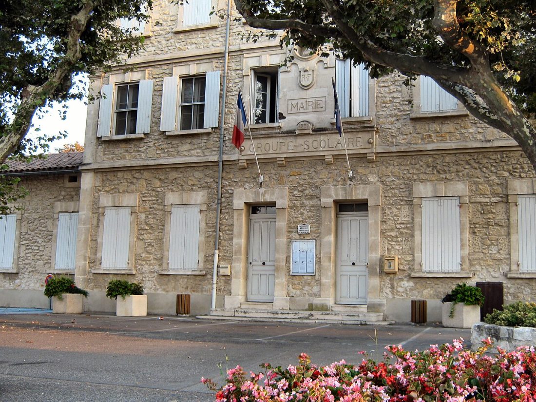 Vue de Mas-Blanc-des-Alpilles