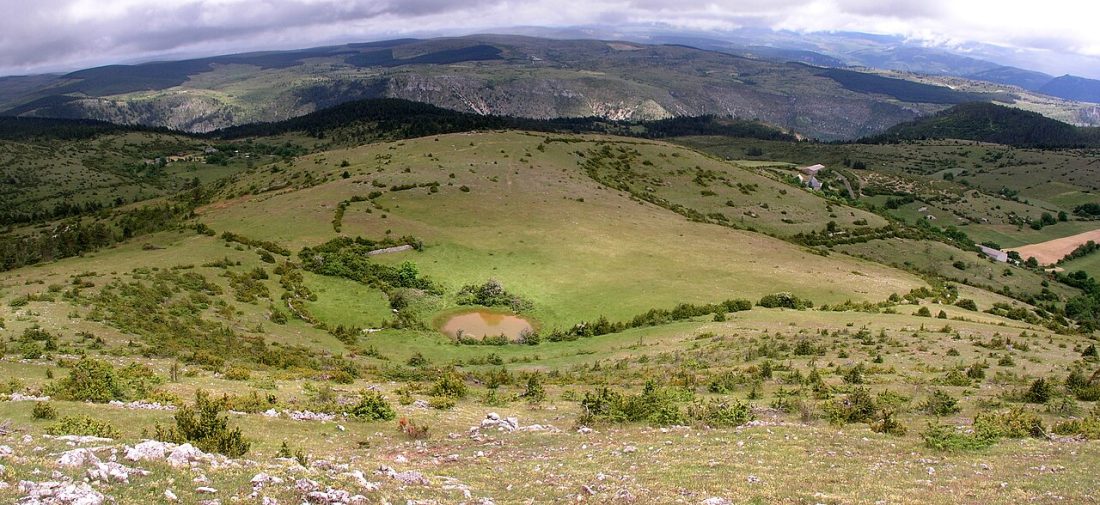 Vue de Mas-Saint-Chély