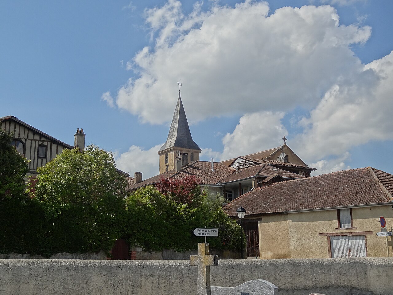 Vue de Masseube