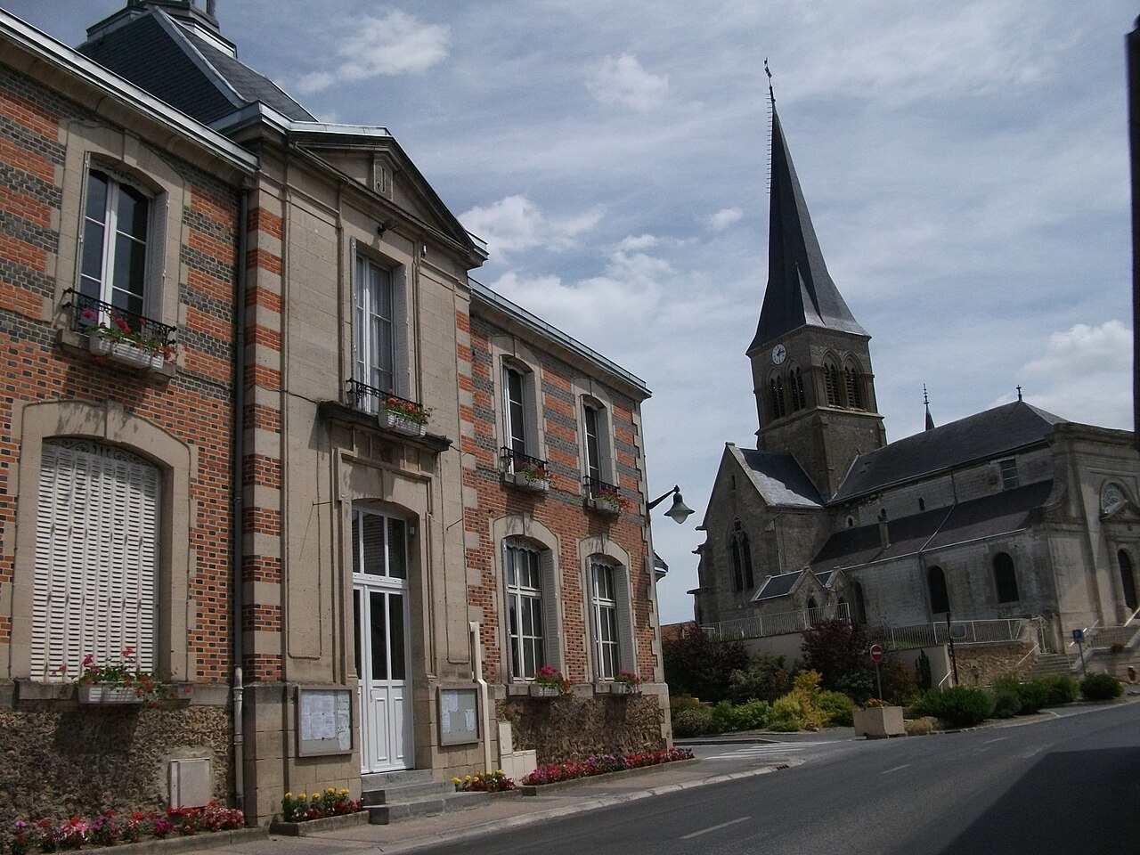 Vue de Matougues