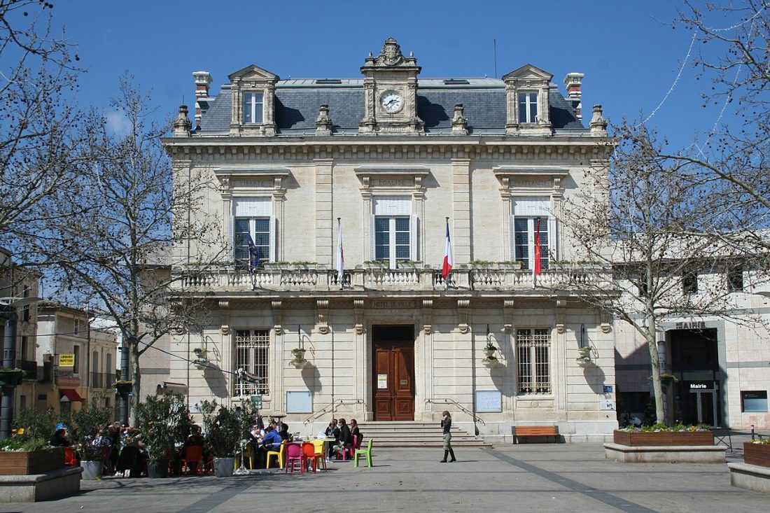 Vue de Mauguio