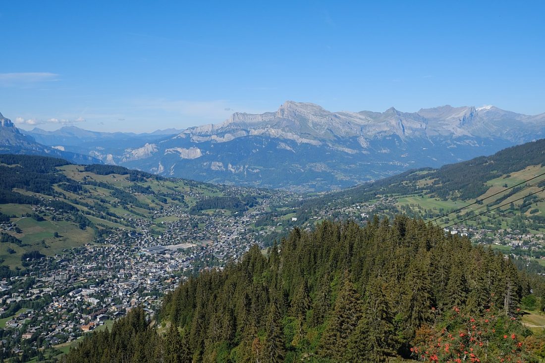 Vue de Megève