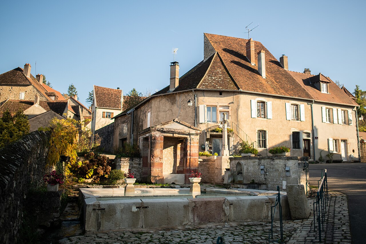 Vue de Menotey