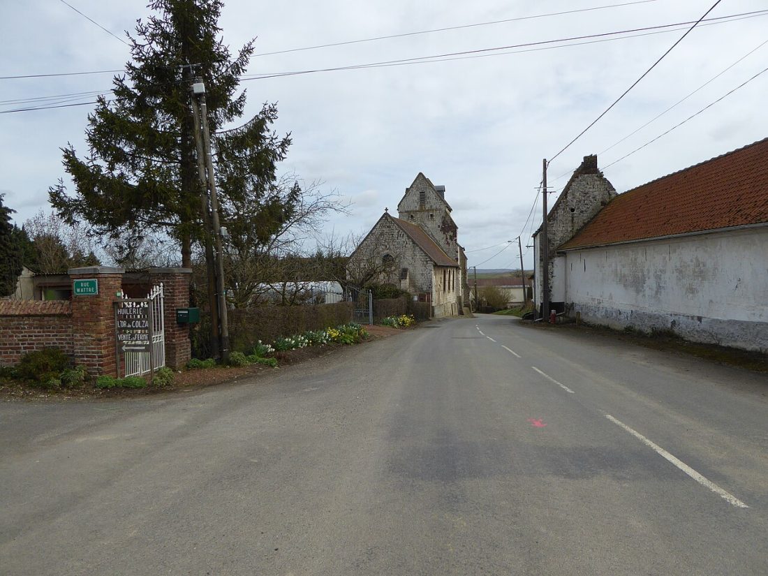 Vue de Mentque-Nortbécourt