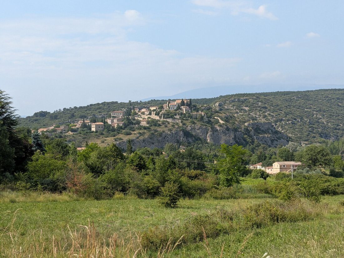 Vue de Méthamis
