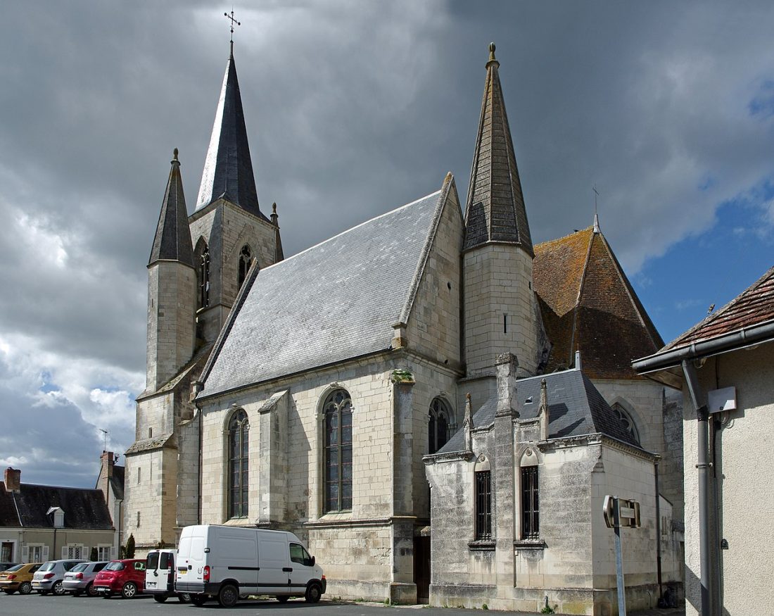 Vue de Mézières-en-Brenne