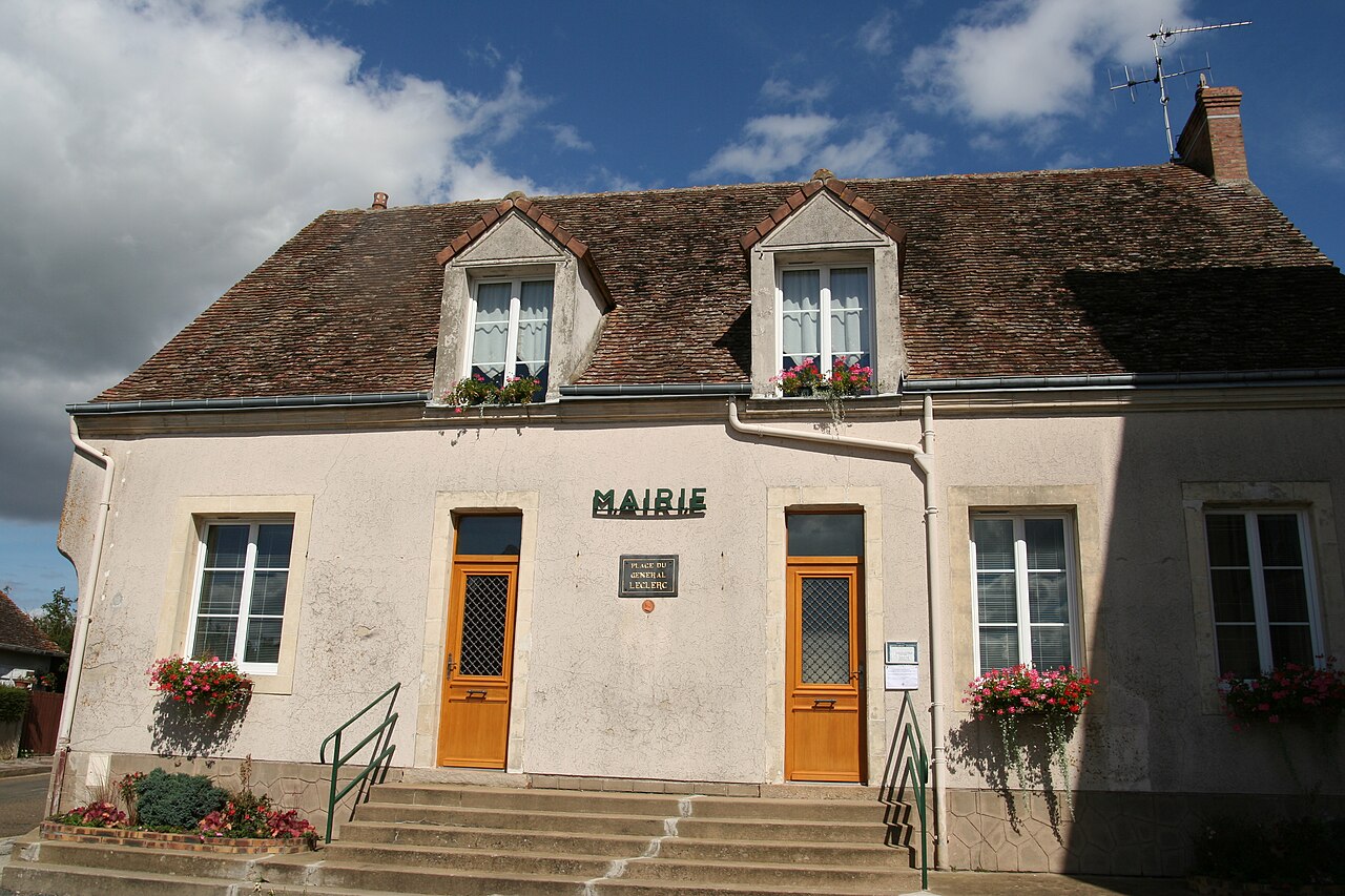 Vue de Mézières-sur-Ponthouin