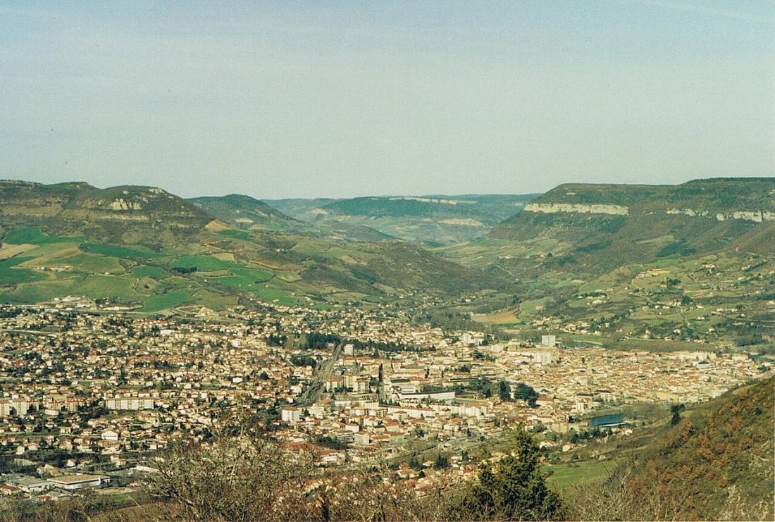 Vue de Millau