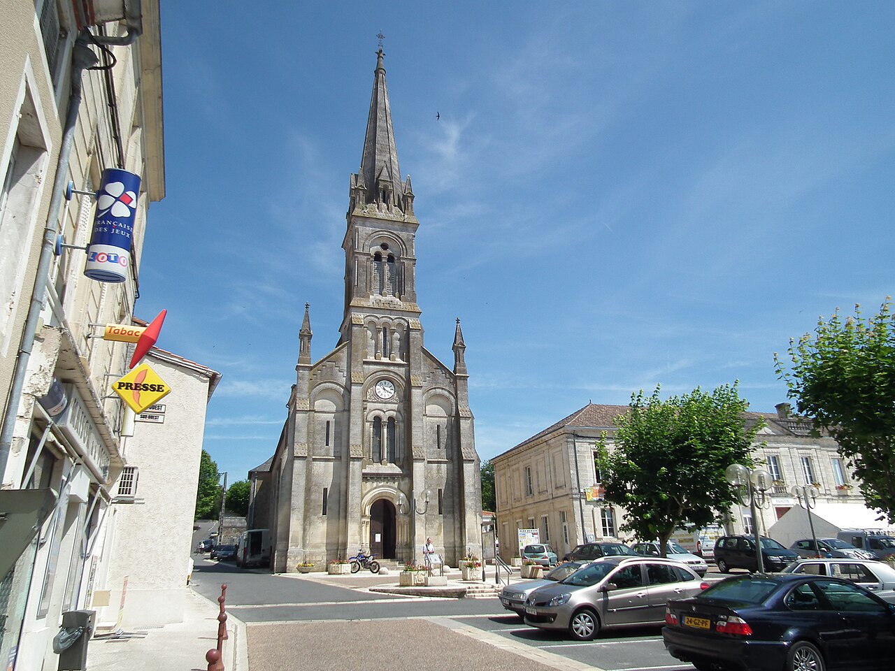 Vue de Mirambeau
