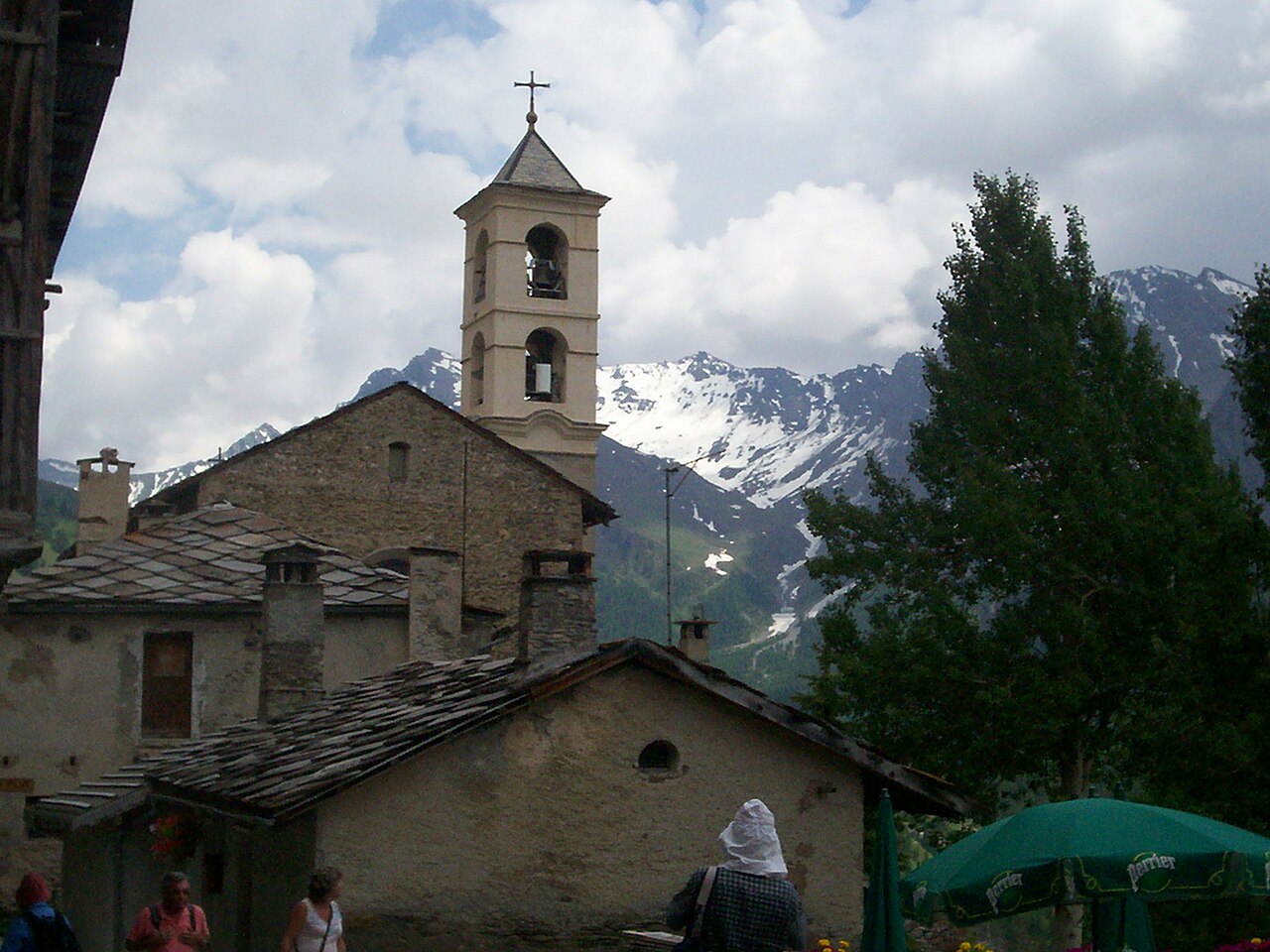 Vue de Molines-en-Queyras