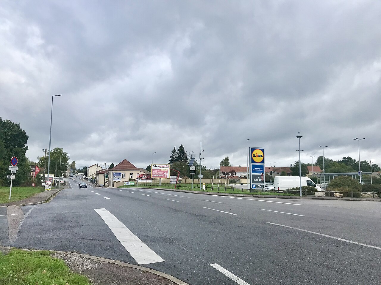 Vue de Moncel-lès-Lunéville