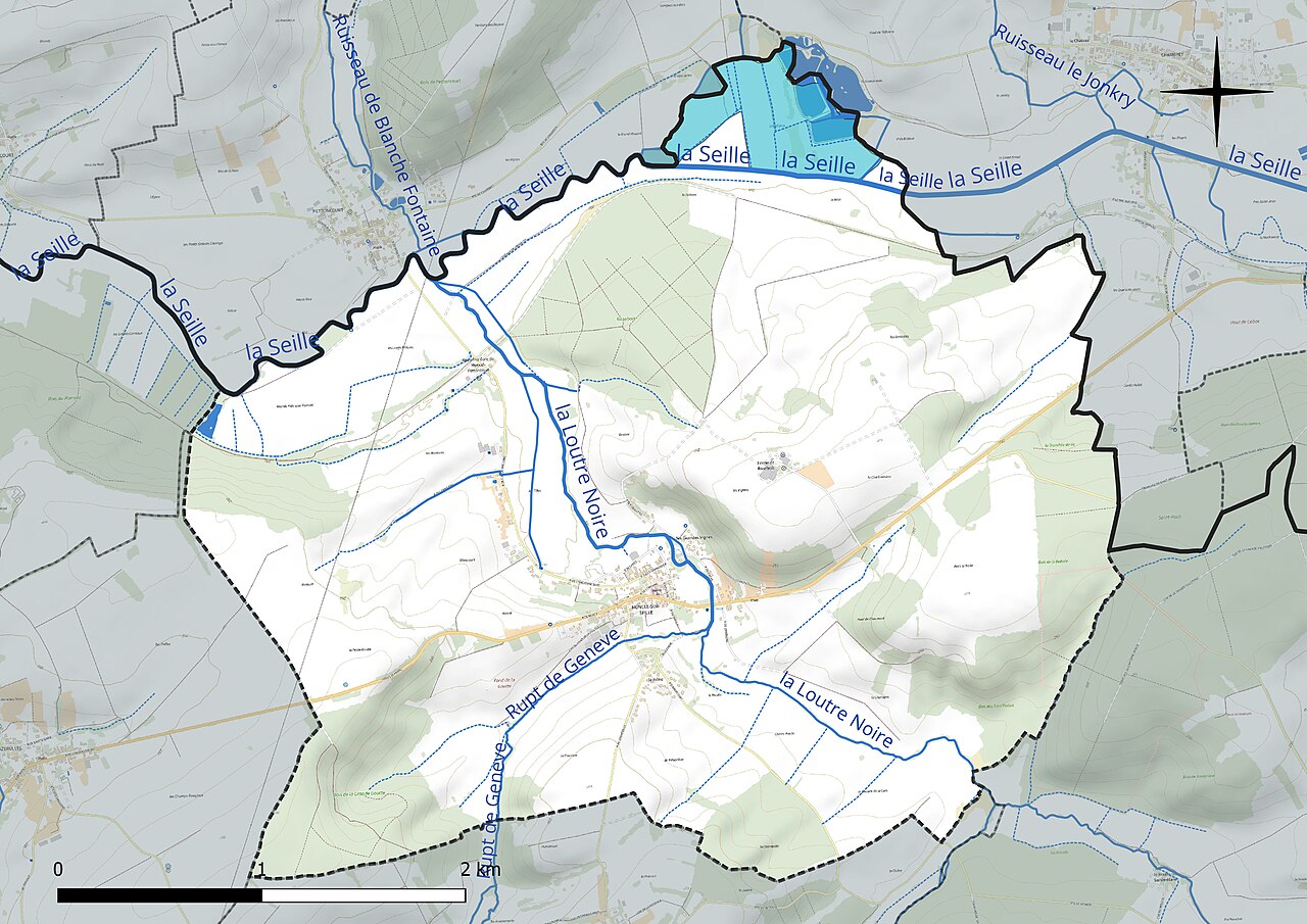 Vue de Moncel-sur-Seille
