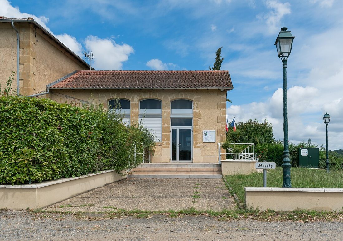 Vue de Monclar-sur-Losse