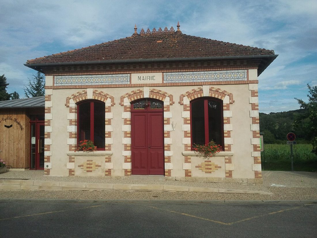 Vue de Moncorneil-Grazan
