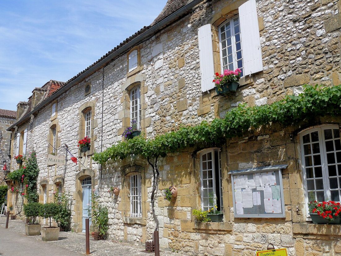 Vue de Monpazier