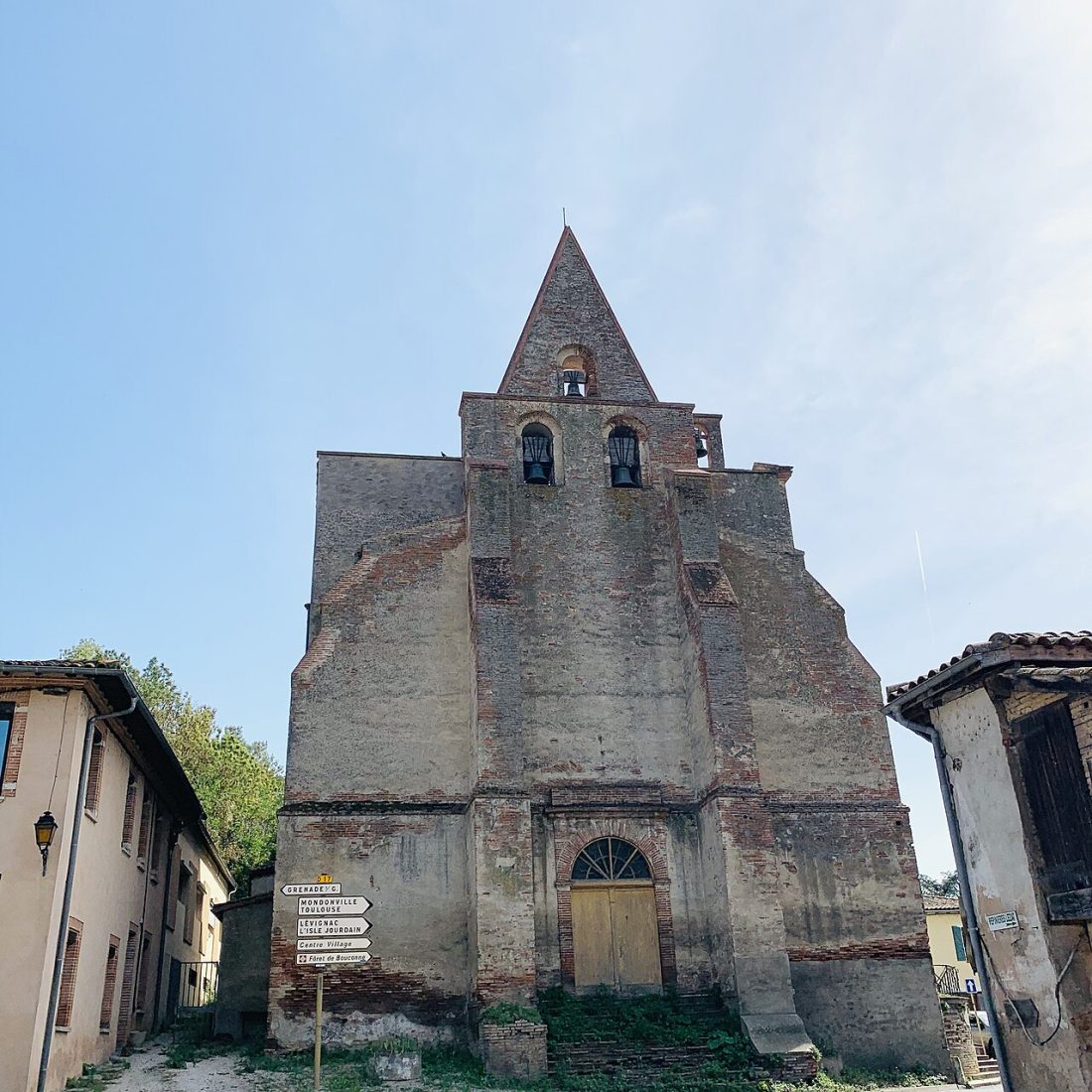 Vue de Montaigut-sur-Save