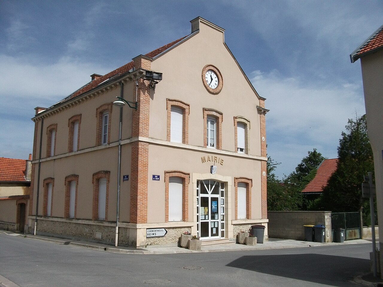 Vue de Montbré