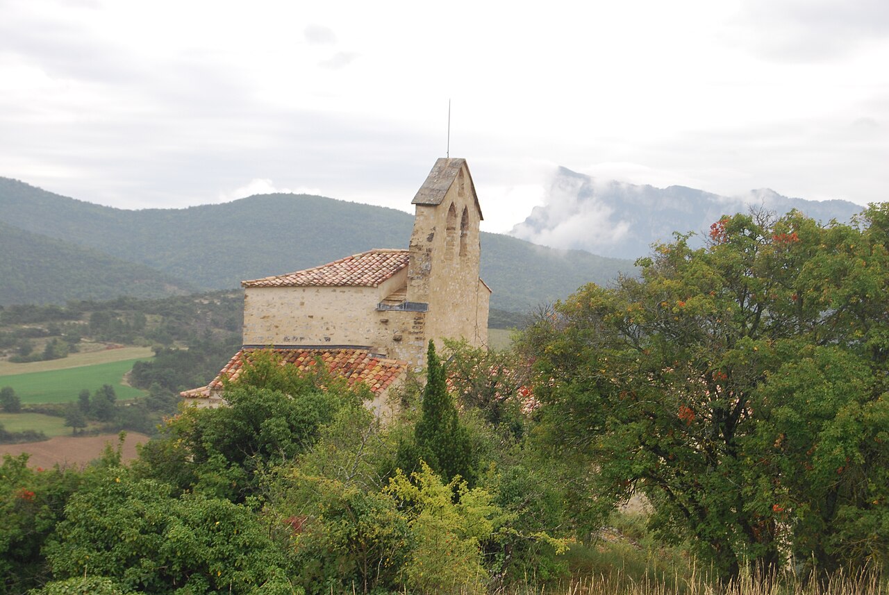 Vue de Montclar-sur-Gervanne
