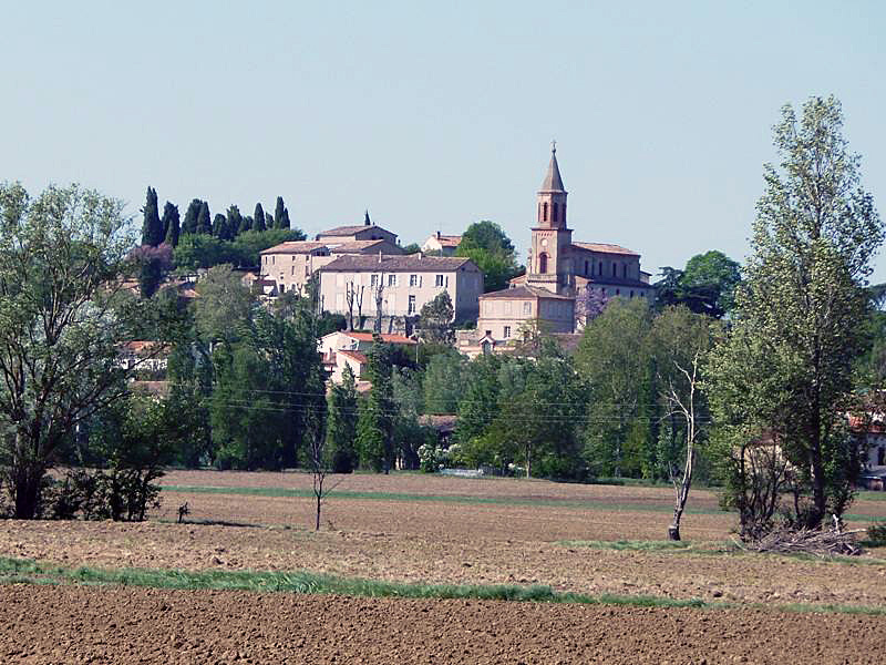 Vue de Montégut-Lauragais