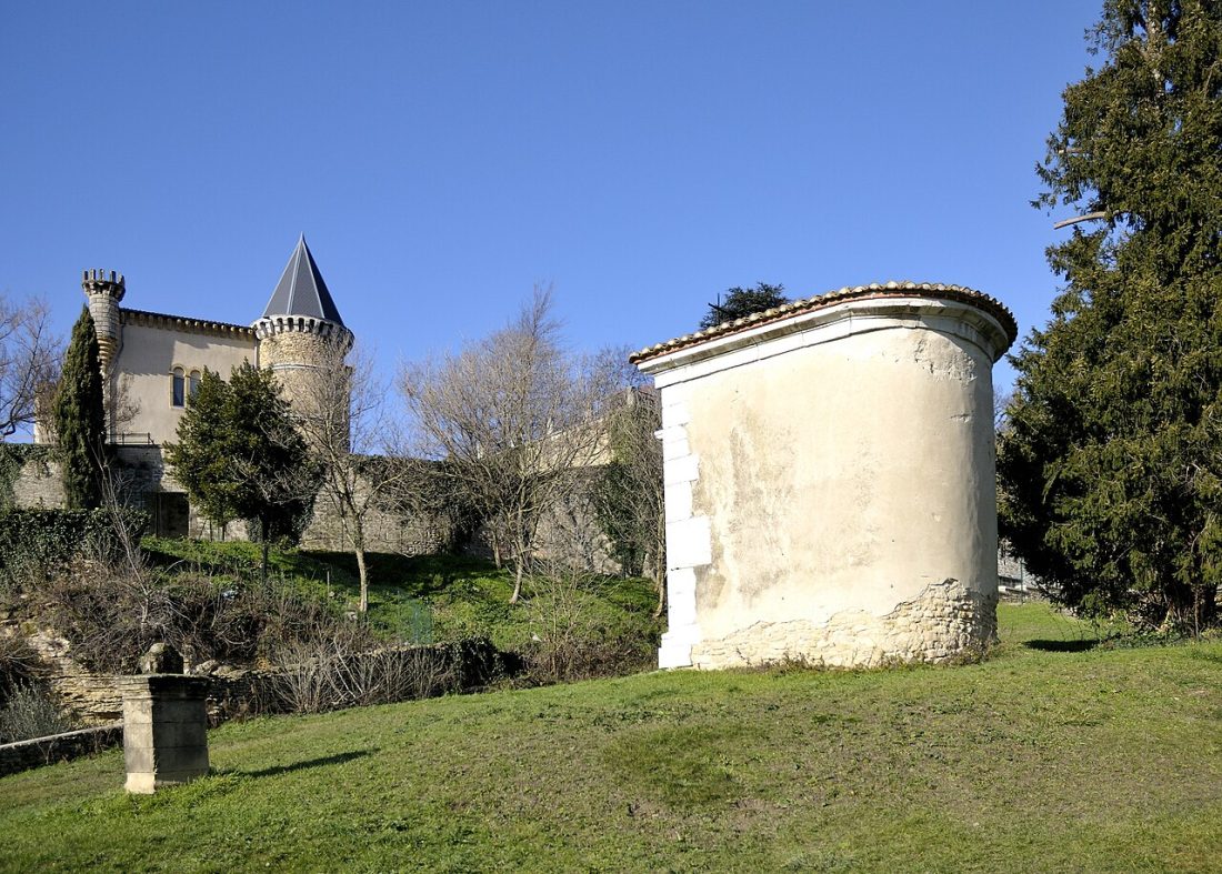 Vue de Montéléger