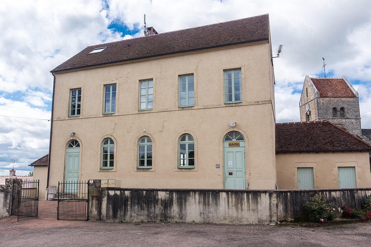 Vue de Montigny-sur-Armançon