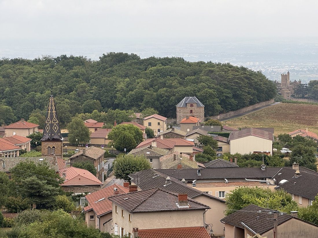 Vue de Montmelas-Saint-Sorlin