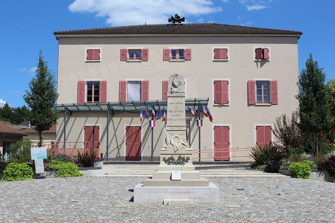 Vue de Montmerle-sur-Saône