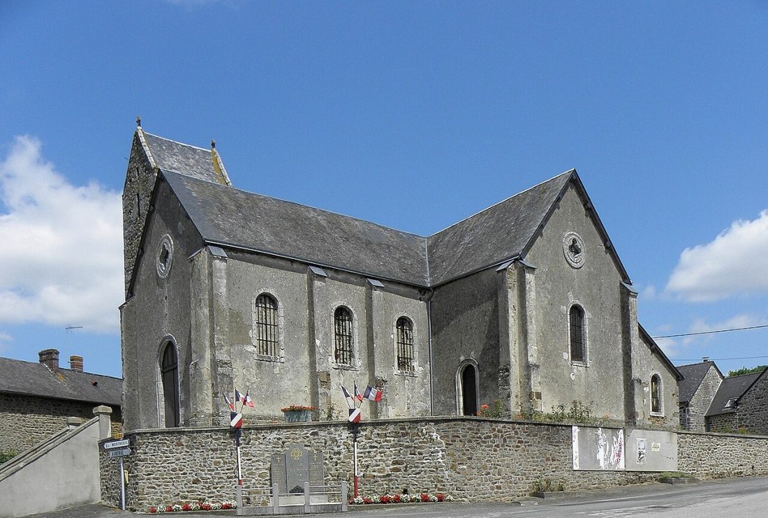 Vue de Montreuil-Poulay