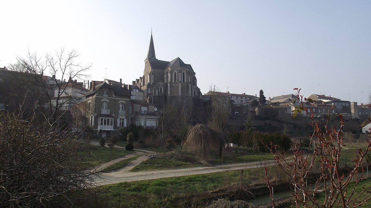 Vue de Montrevault-sur-Èvre