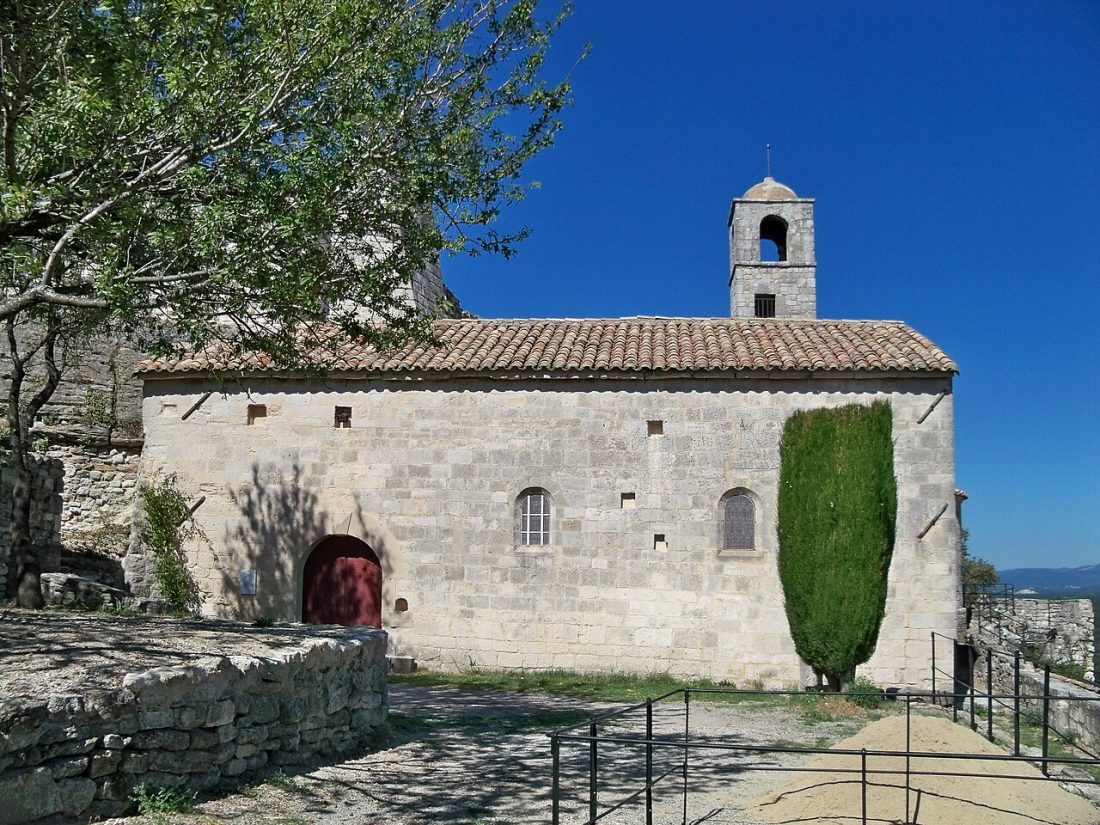 Vue de Montségur-sur-Lauzon