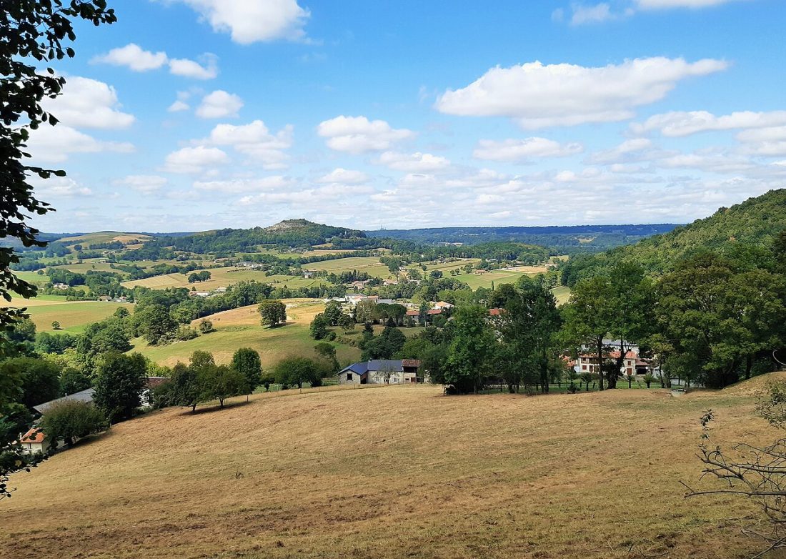 Vue de Montsérié