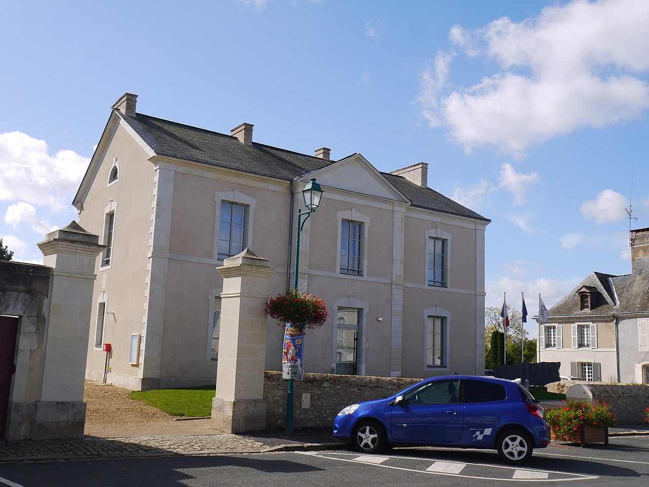 Vue de Morannes sur Sarthe-Daumeray