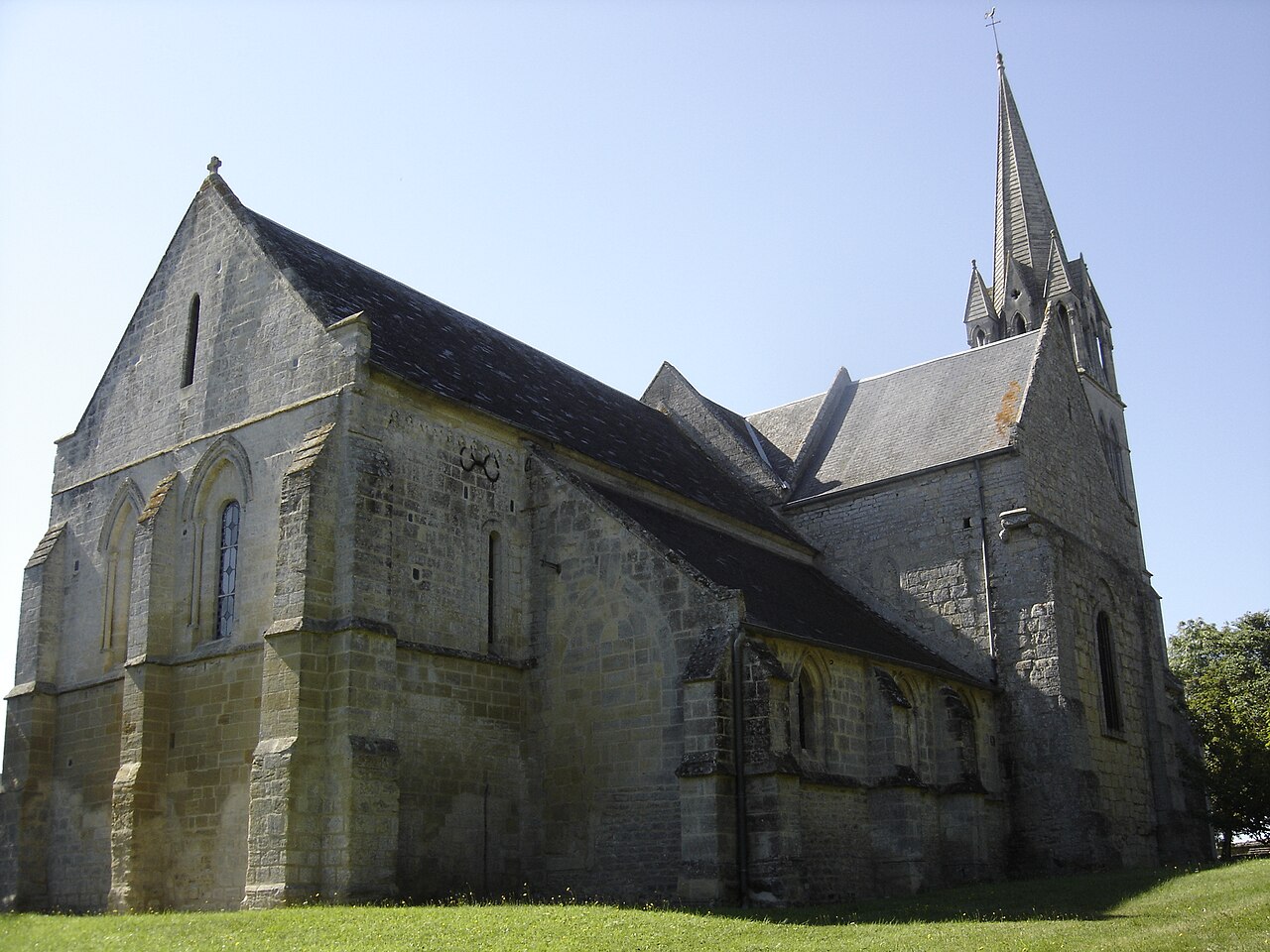 Vue de Moulins-en-Bessin