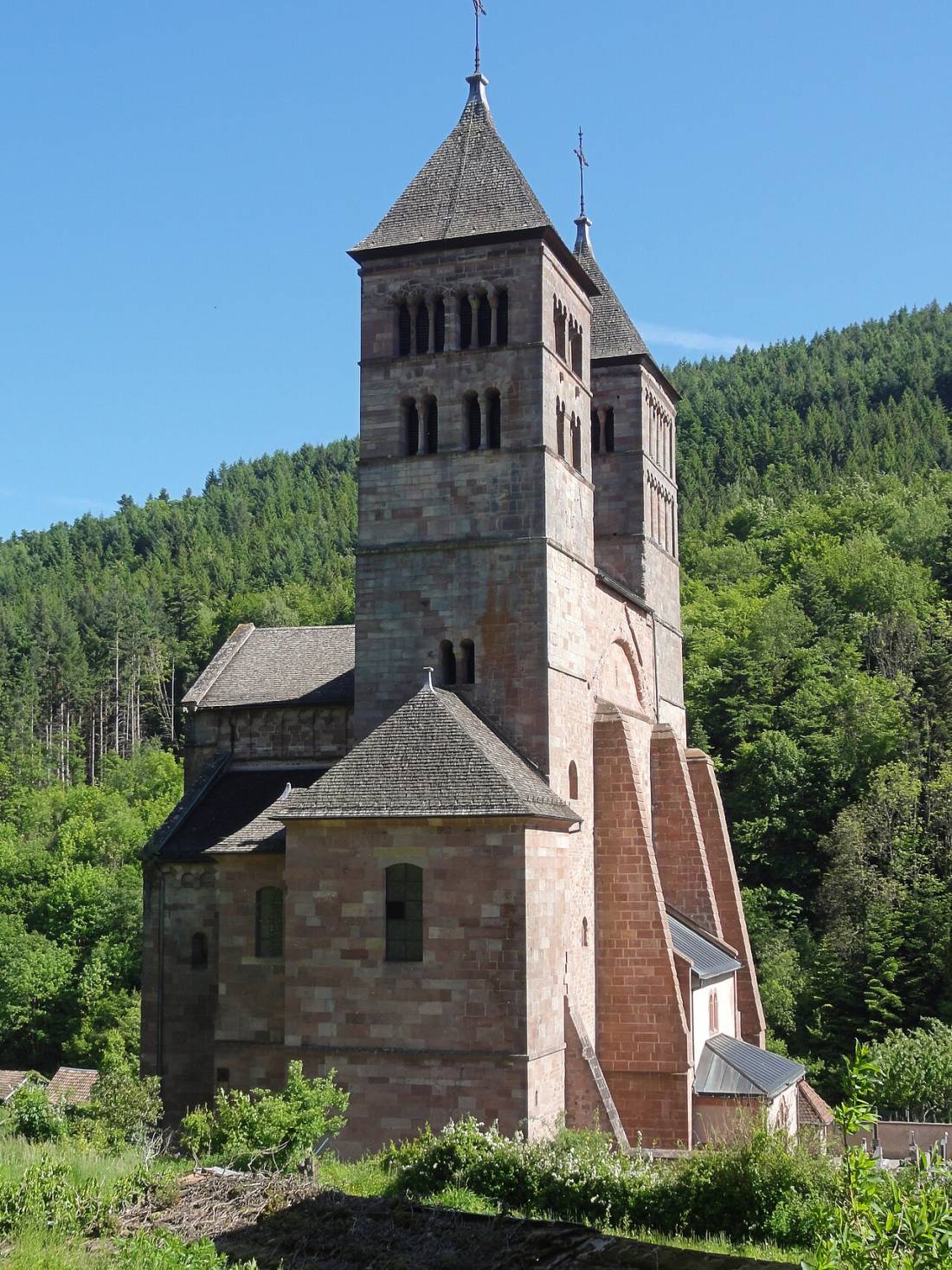 Vue de Murbach