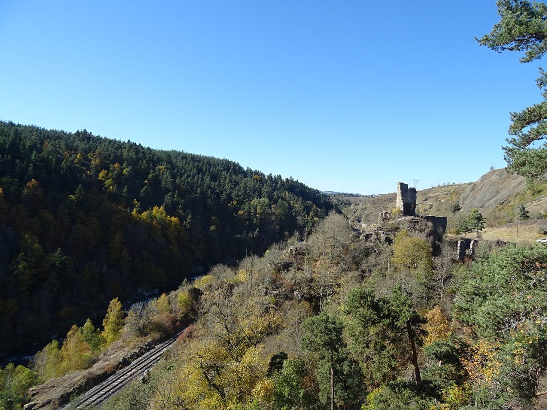 Vue de Naussac-Fontanes