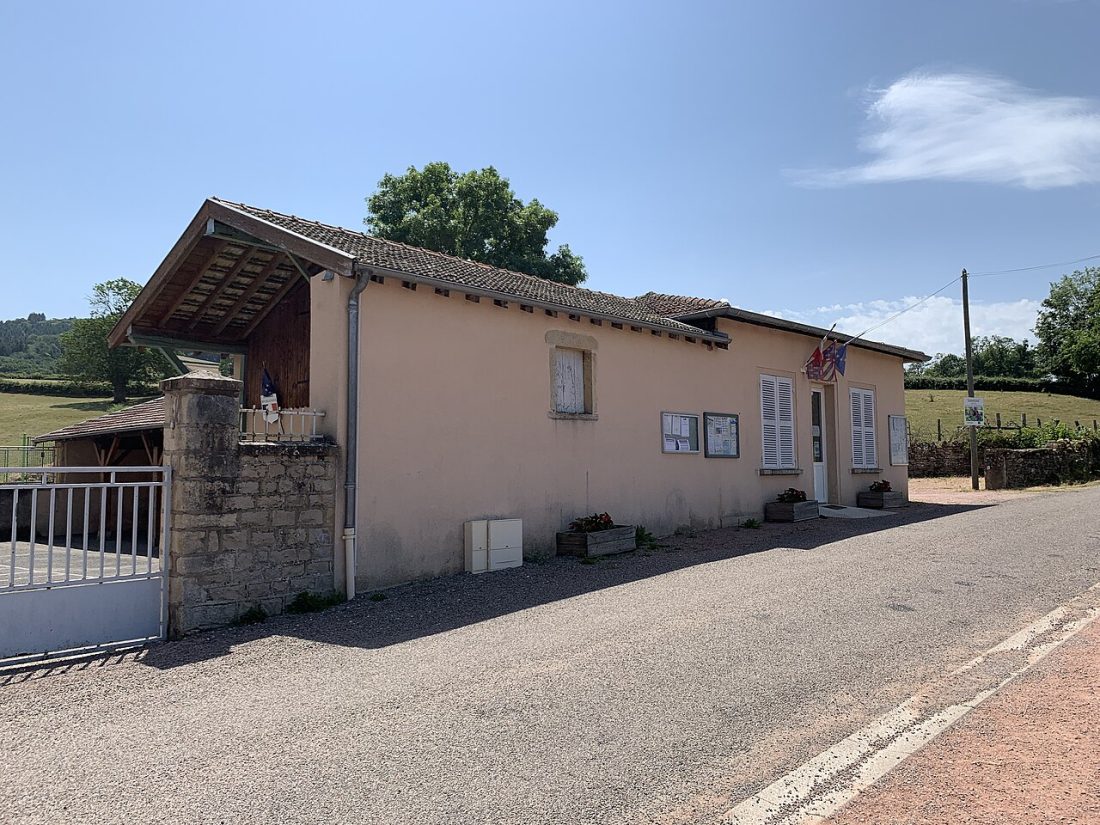 Vue de Navour-sur-Grosne