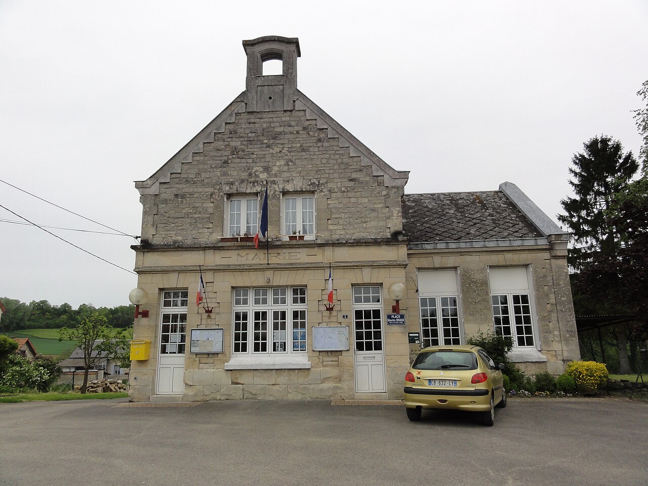 Vue de Neuville-sur-Ailette