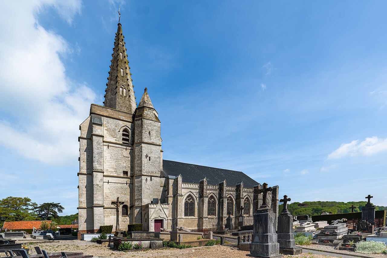 Vue de Nielles-lès-Bléquin