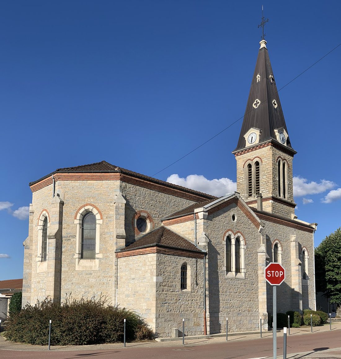 Vue de Niévroz