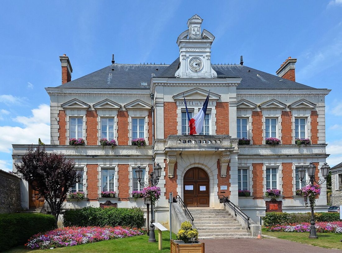 Vue de Oncy-sur-École
