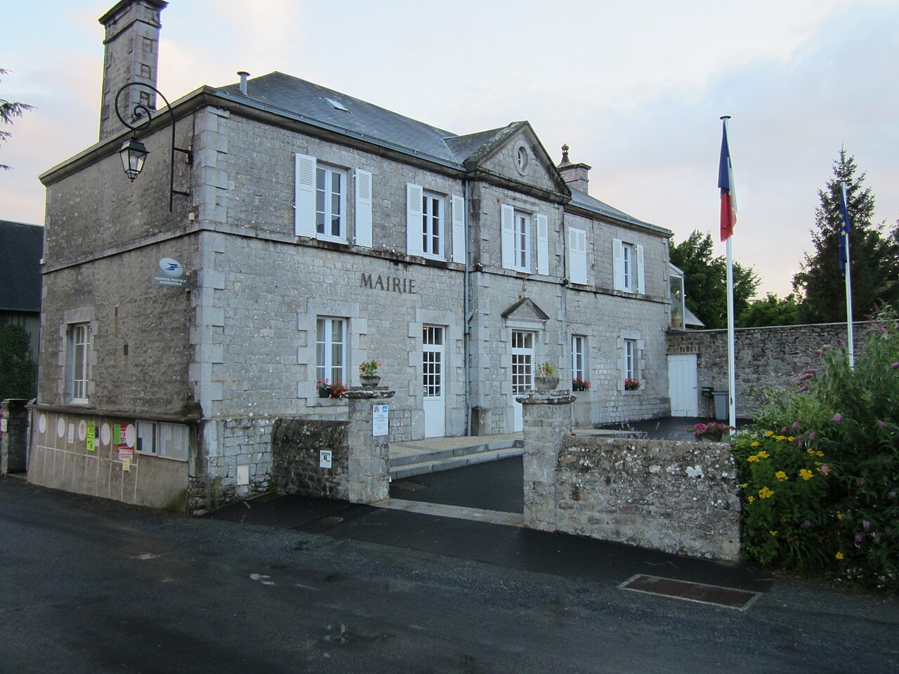 Vue de Orval sur Sienne