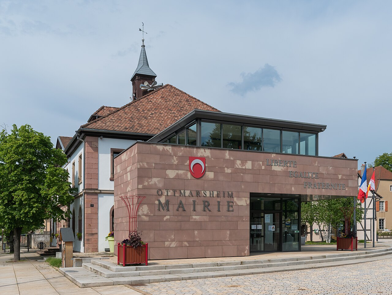Vue de Ottmarsheim