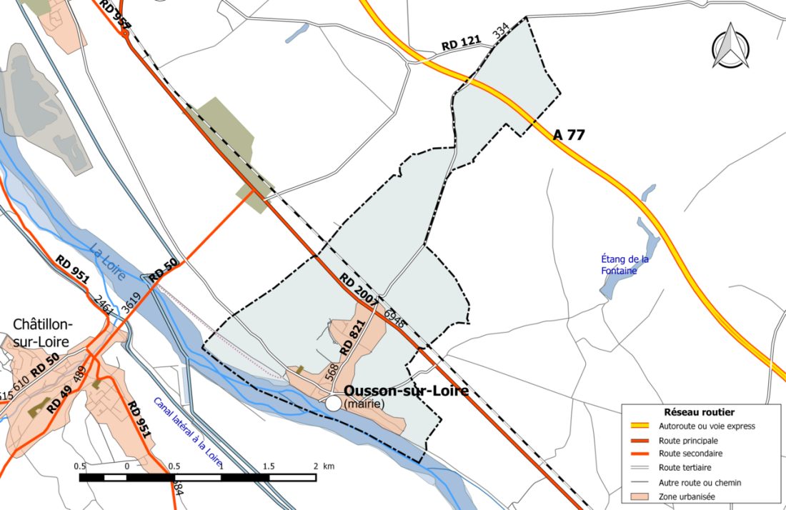 Vue de Ousson-sur-Loire