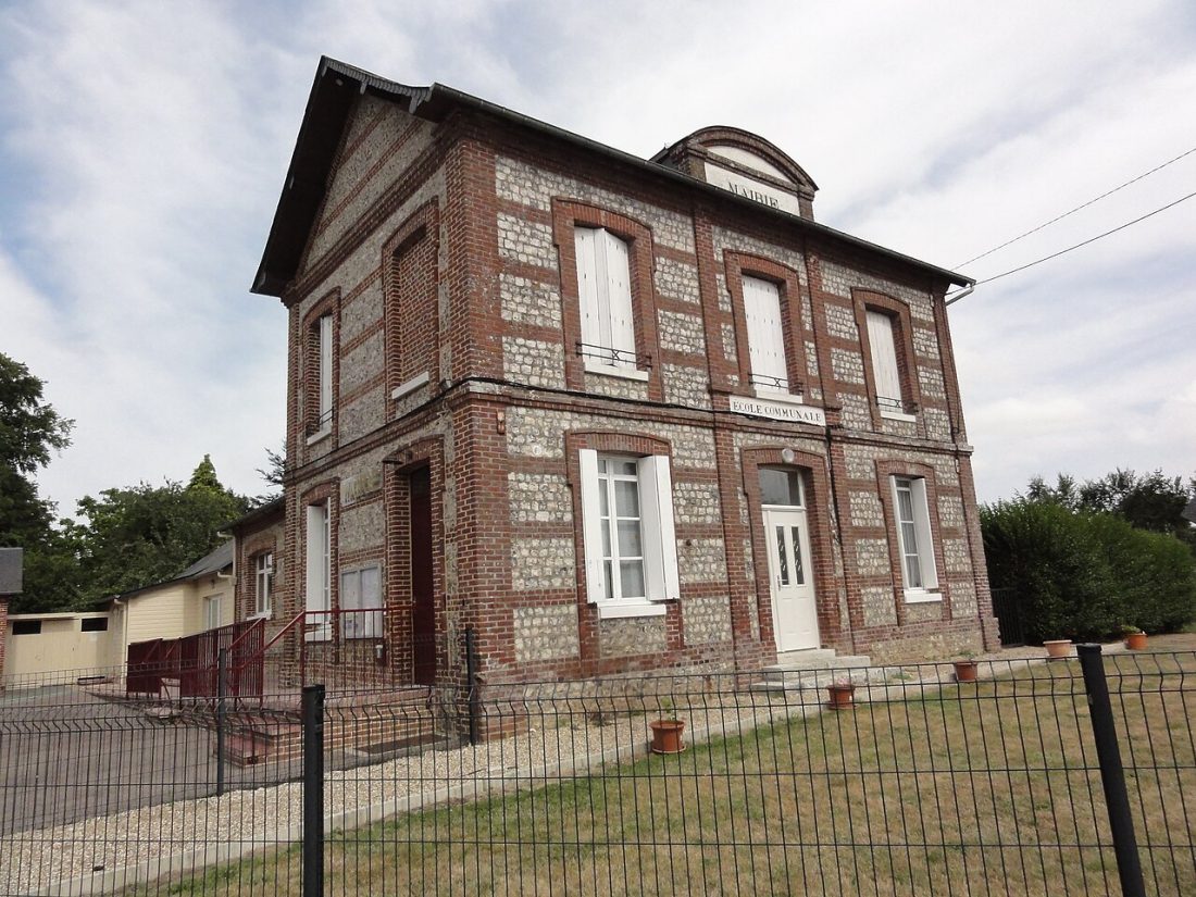 Vue de Ouville-l'Abbaye