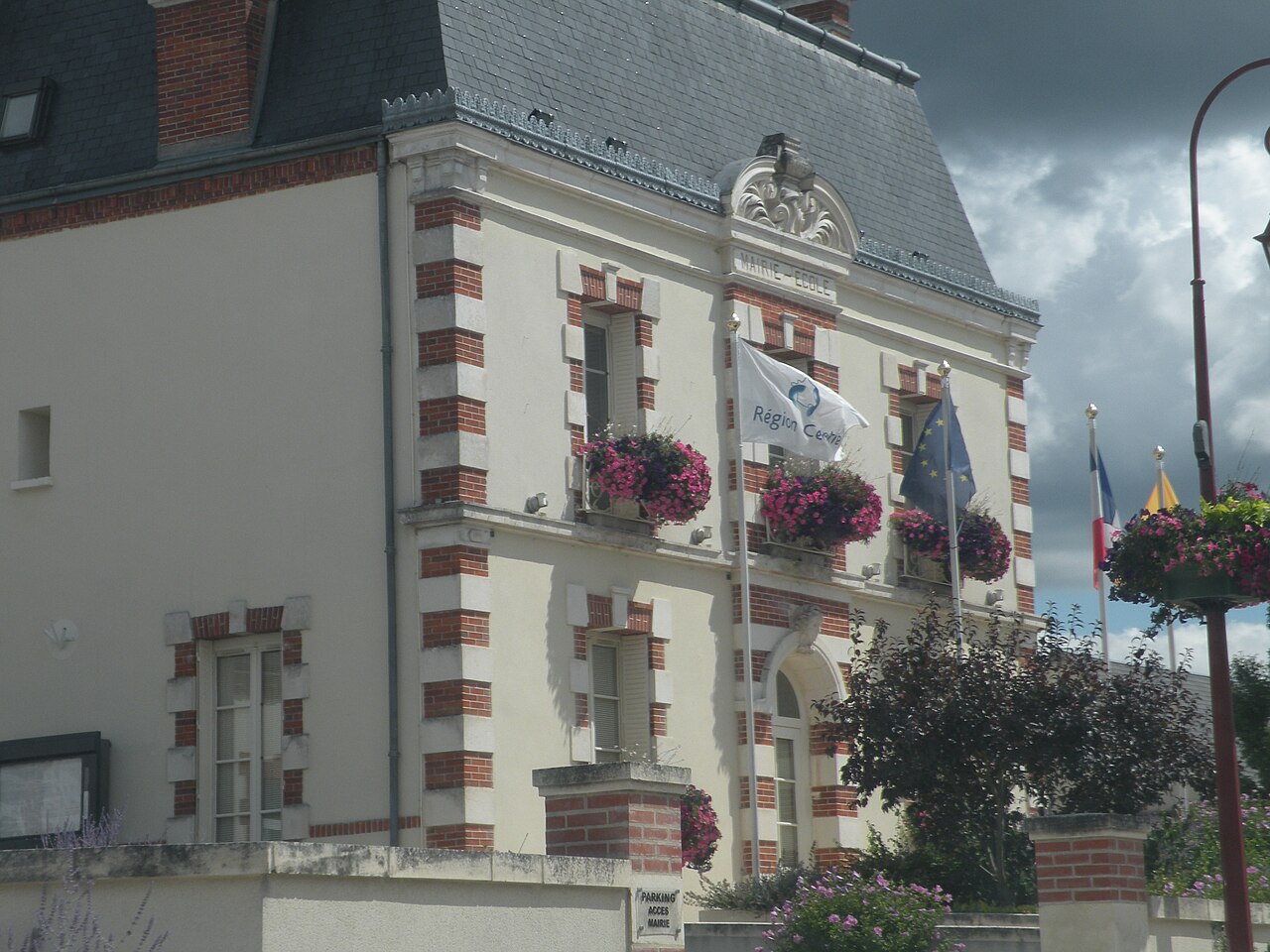 Vue de Ouzouer-sur-Loire