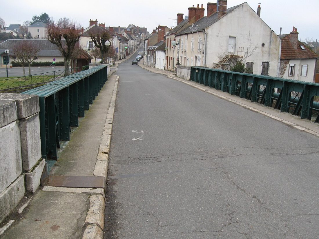 Vue de Ouzouer-sur-Trézée