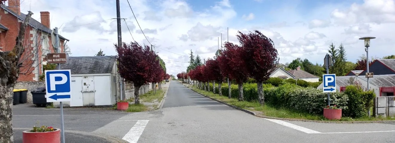 Vue de Palluau-sur-Indre