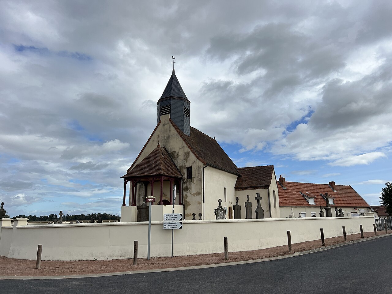 Vue de Paray-le-Frésil